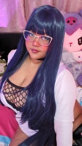 MissCurvyTop Hinata Hyuga cosplay💙✨ Immagine  3