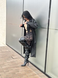 aprildreams19 Tattoos Under Fishnets Pic 4