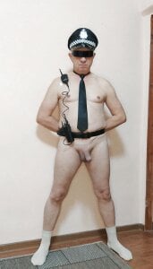 Sashabikros В сексуальной форме полицейского🚓😊 Poză 6