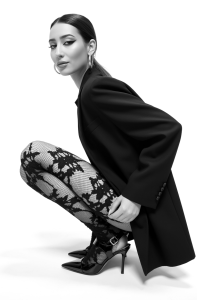 BlissArtX Black and White Look Poză 5