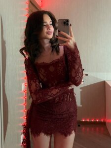 LornaBuffkin In a red dress Pic 3