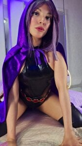 VesperVelvet: cosplay raven sexy and dark ( 3 фото)