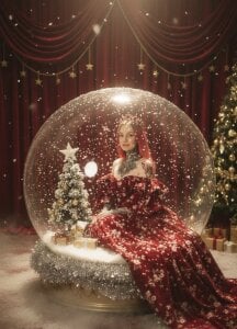 Roxy_____ Your Christmas snow globe  3টি ছবি