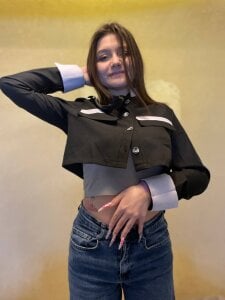 xxxnaughtyfoxyxxx light zig zag Fotka 2