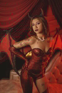 MelissaFoxx Happy Halloween Devil Pic 4