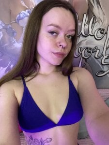 CheekySashaCharm Blue style on the beach🏖️ Pic 6