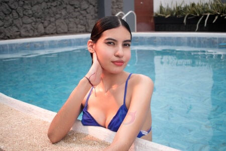 VanessaBoch my beautiful blue bikini Hình 6