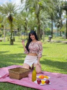 violetta_skinny picnic day🦋 Pic 5