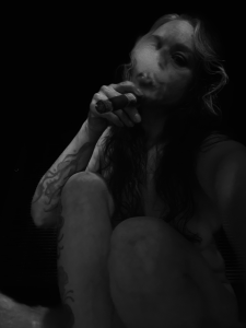 DegenerateSaint Smoking Pic