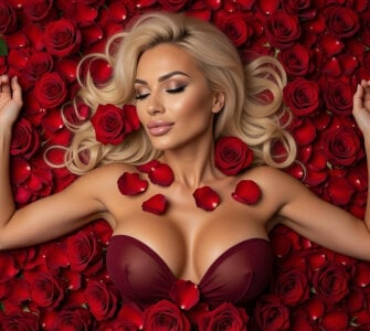 HottieSweetBritney Red Velvet Women Hình 2