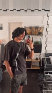 Straight_with_curls Brack 🖤 Pic 3