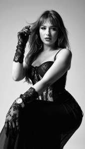 AndreaPink2024 Black and White Pic