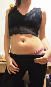 Analimado18 Sexy fekete csipkés felsőben... Pic 2