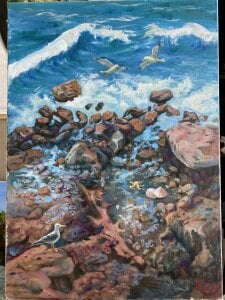 PamelaWet My oil paintings Pic