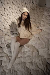 Olivia_Mourr 🤍warm sweater 🤍 Pic 2