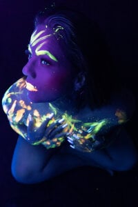 Megan_Milf__ NUDE AND UV PAINTED Hình 2