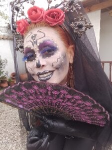 BrendaSex_Hot 💀 “Entre flores y fuego, renace mi piel” Gambar 2