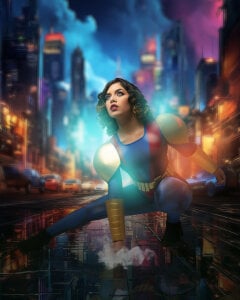 Isa_preasley superwoman Pic 4