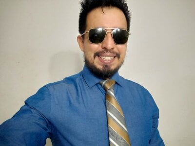 KalethBigDick Brown and blue suit Pic 5