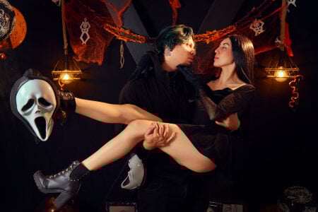 Laia_and_Damian Scream & Love 💀❤️ Pic 5