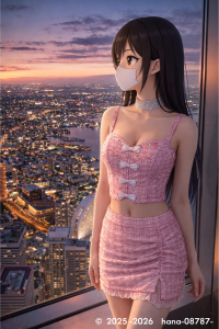 hana-08787- アニはなみん/Anime Hanamin🌸【A】横浜ランドマークタワー・着せ替え👗 𝐒𝐀𝐌𝐏𝐋𝐄 Pic 2