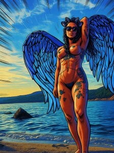 AllanaSquirt Amazing digital illustration by a lovely user 💗sensuality 💝 Pic 7