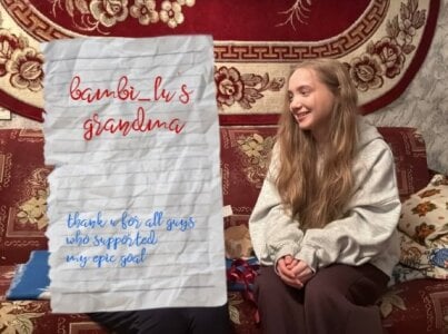 bambi_lu ✨🤍EPIC GOAL 🤍 trip to my grandma in February + gift her new phone 🤍✨ Pic