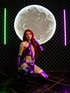 LucyGray starfire halloween sesion ❤️‍🔥 . fénykép