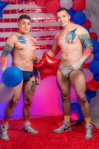 AndyandFran July 4th ♥️🤍🩵 사진 4