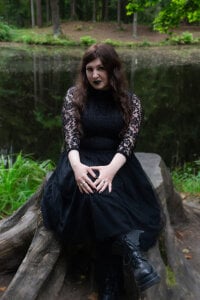 Black_Black_Rose dark lady 🖤 Gambar 3