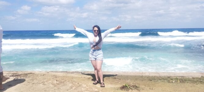 angela_nix sun, beach and sand... Collecting moments that taste like salt and sun ☀️🌊 รูป 