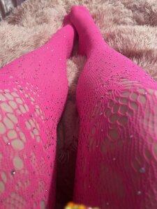 HighHeeledQueen Pink knee high stockings! 💕 Pic