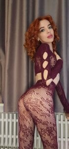 terry_gardner24 Burgundy outfit Pic 6