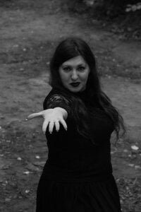 Black_Black_Rose dark lady 🖤 Gambar 4