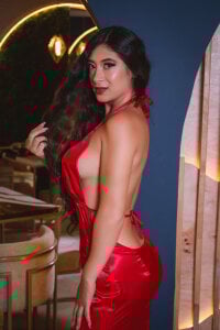 MeganWhite3 RED IS MY COLOR Pic 4