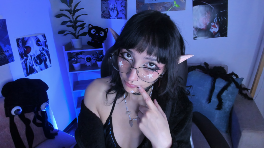 Hoshi_Miuu my loves♥ blowjob, teen, petite, glasses, dark, latina, lovense, piercings, skinny, smalltits  5. fénykép
