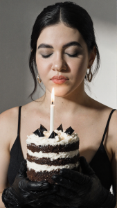 MiiaParker6972 My birthday 🎂🖤👑 Pic 4