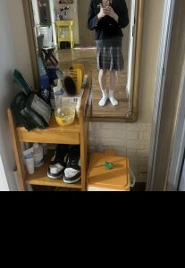 stockingsfixedposition 교복치마 Pic 2