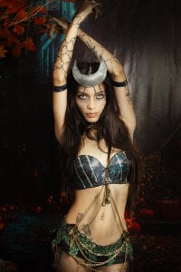 AMELIELEONE 👻Happy hallowen👻 enchantress🕸🎃 Pic