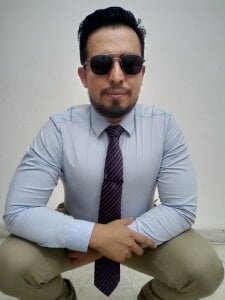 KalethBigDick light colored suit Pic 6