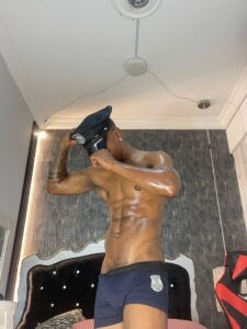 maicoljorda Your chocolate man as an officer Pic 2