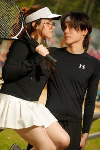 Daphne_And_Roger Would you like to play tennis with us? 💦🔥 Billede 7