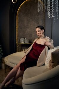 Molli_Luv Night in scarlet velvet💖 Pic 6