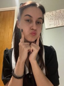 MarcelinaMei Whispers in Black Poză 4