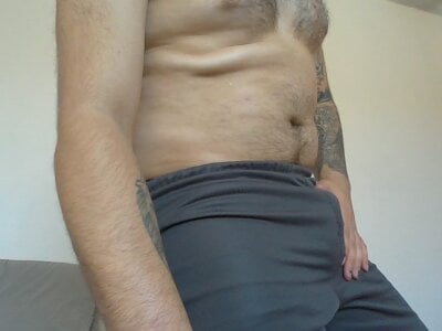AlexHunterK Male White Cam Strip