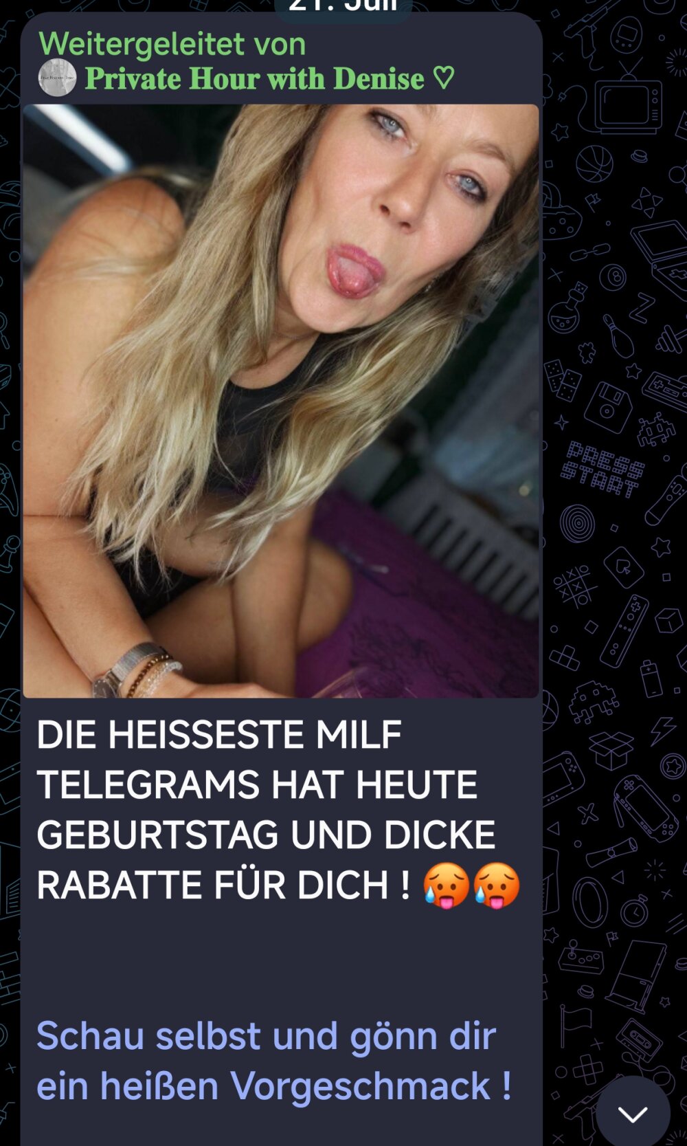 LadyMilfonFire's most recent online preview