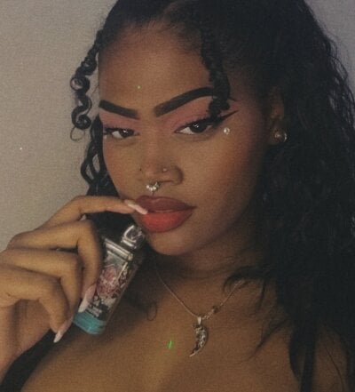 Ebonyciaraqueen - Stripchat Teen Lovense Blowjob Girl 