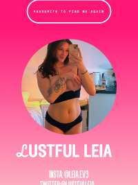 LustfulLeia's Live Sex Cam Show