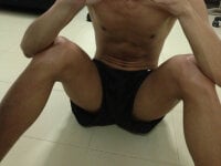 Cadet dumps a load into his hand