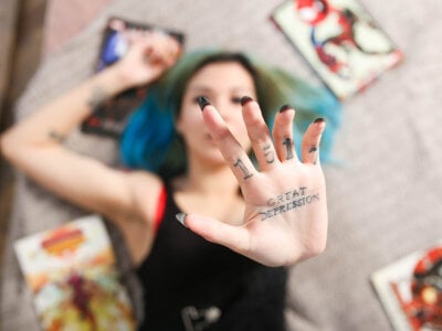 MowKeyko - Stripchat Teen Lovense Blowjob Girl 